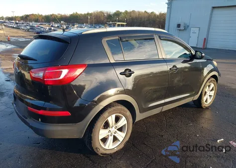 2011 Kia Sportage Lx from USA, damaged, VIN KNDPB3A25B7059193